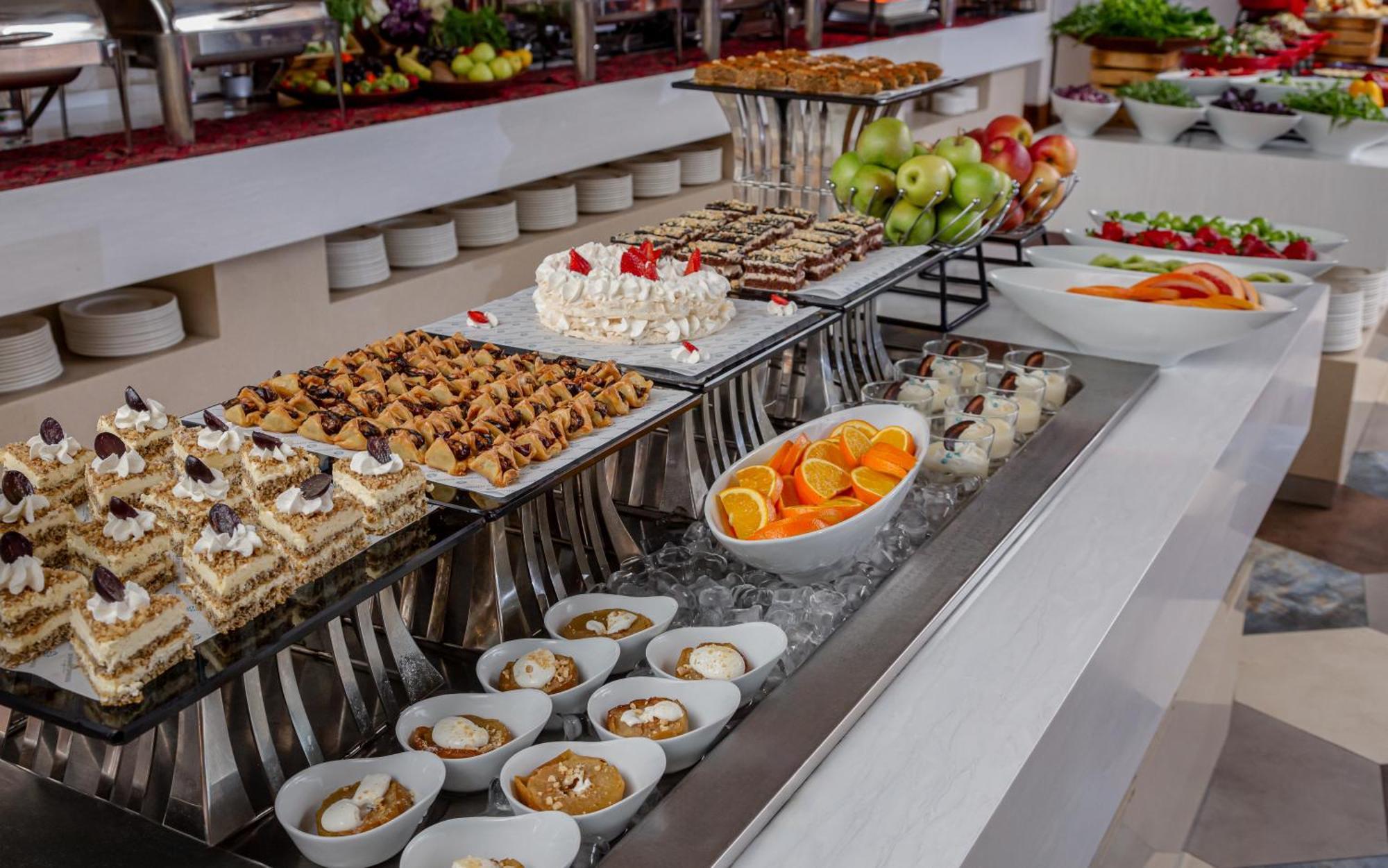 Lankaran Springs Wellness Resort Exterior photo A buffet at a hotel